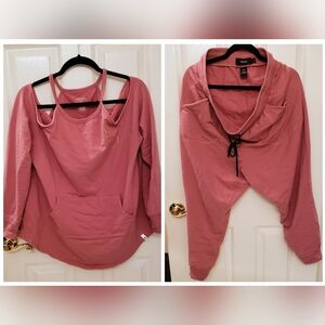 Torrid Women's Mauve Sweatshirt & Matching Joggers